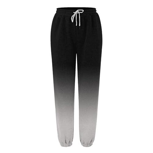 Girls Sweatpants Fall Fashion Back to School Clothes Youth Cute Preppy Baggy High Waisted Cinch Bottom Jogger Pants Fall3