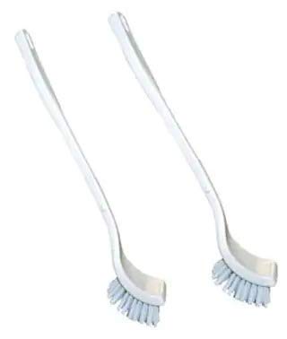 Indoselection ® Plastic One Single Side Brush, Use Cleans Toilet Basin (Assorted Colour) - Set of 2
