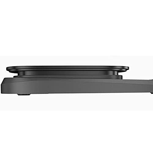 Báscula de cocina USB para alimentos, función de pantalla LCD retroiluminada, para pesar alimentos, tamaño: 21,5 x 15,5 cm, 1 báscula