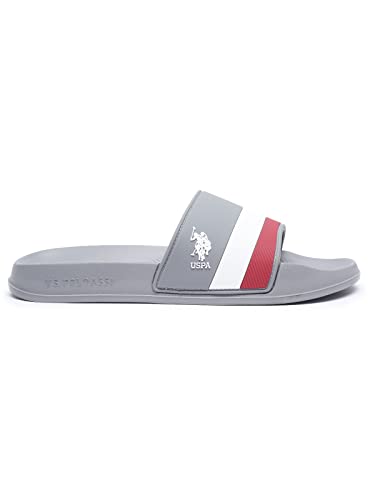 Image of U.S. POLO ASSN. Men's Slip On Slide Conex 4.0, Grey