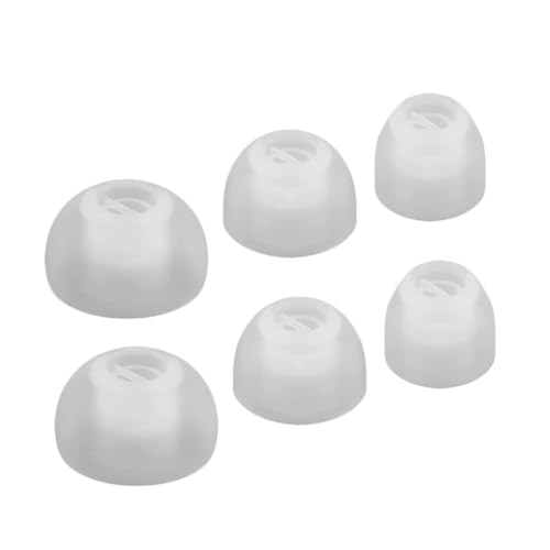 6���� For Bowers Wilkins Pi5/Pi7/Pi5 2S/Pi7 2S TWS �C���z���p�V���R�����C���[�`�b�v �C���[�s�[�X �C���z���L���b�v �N���A �\�t�g �_�炩�� ����~�� S/M/L �����p�C���z���J�o�[ (�����z���C�g) [