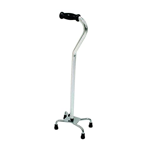 Drive Medical Quad Cane Heavy Duty No.500 Base Capacity, Small, 4.3 Pound