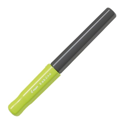 Image of Pilot Kakuno Fountain Pen of Biginners, Fine Nib, Light Green Body (FKA-1SR-LGF)