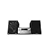 Panasonic SC-PMX802E-S Premium Hi-Fi-System mit DAB-Radio, CD-Player & Hi-Res-Streaming, integriertem Chromecast, Bluetooth, AirPlay 2, 3-Wege-Lautsprecher, Silber