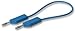 Hirschmann Test And Measurement Test Lead, 4Mm Banana Plug to 4Mm Banana Plug, Blue, 60 V, 16 A, 2 M Rohs Compliant: Yes - 934094102
