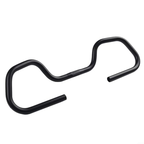 HEIBTENY Manillar de mariposa para bicicleta, 31,8 mm, 580 mm, aluminio, para bicicletas de trekking, con 2 asas (31,8 x 580 mm)