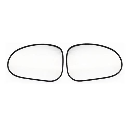 Lentilles rétroviseur en verre sans chauffage haute réflexion pour portière de Spark 2PCS