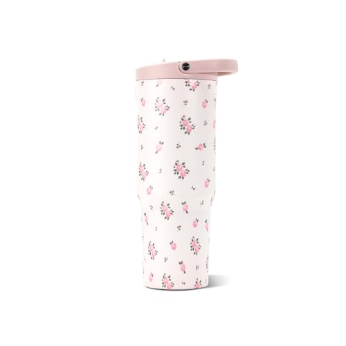 Image of HydroJug Sport 32 oz Insulated Stainless Steel Water Bottle, Wildrose