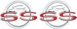 1962 Impala Ss Quarter Panel Emblems