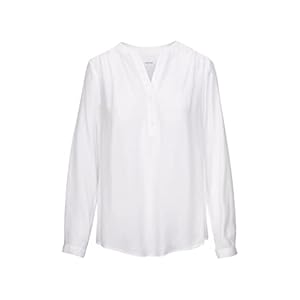 Seidensticker Blusa de Manga Larga de Corte Estándar Mujer