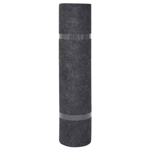 Tapis de couloir anthracite 1,2x15m à texture striée en polyester