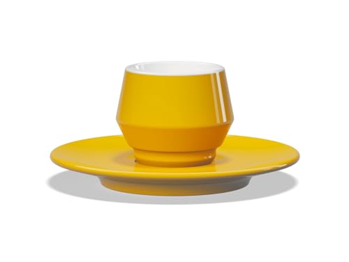 Taza Cappuccino CLUB HOUSE 205 ml porcelana doble pared miniatura 5