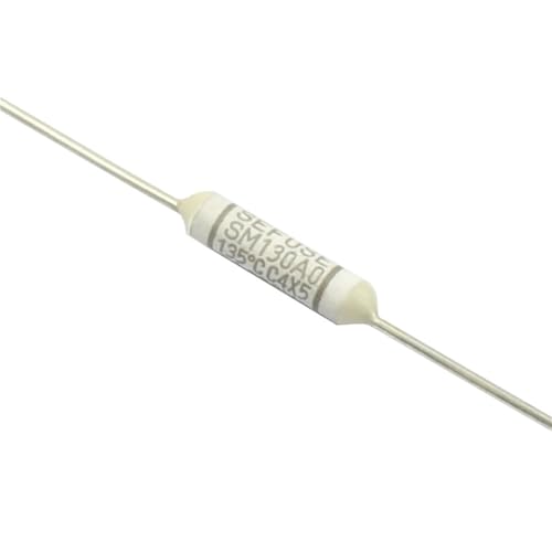 Fusible thermique TF 2A 250V SM130A0 axiaux pour réparation électrique x10