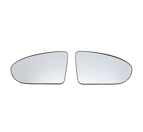 Lentille rétroviseur chauffant Nissan Qashqai J10 miroir dégivrant de rechange 1 pair