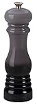 Le Creuset Classic Adjustable Pepper Mill Grinder, Chip-Resistant ABS Plastic, Anti-Corrosion, 40g, 21 cm, Flint, 96001900444000