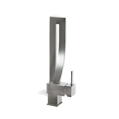 Robinet laiton or pour vasque de salle de bain cascade luxe