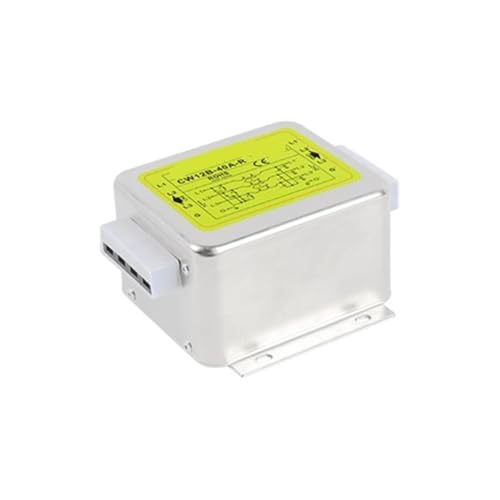 YTMJPQQJI AC 380V Three-Phase Three-Wire Terminal Purification CW12B-10A-R 20A 30A40A Power Filter(CW12B-40A-R)