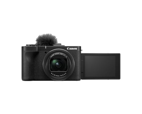 Image of Canon PowerShot V1, Hybrid Camera, Built-in Ultra-Wide-Angle Zoom Lens, 4K Video, Vlogging, Live Streaming, Content Creation, Compact Design