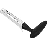 MUELODSIC Edelstahl Apfelentkerner mit Ergonomischem Griff und Gezahnten Klingen Multifunktionaler Obst Gemüsekernentferner für Äpfel Birnen Orangen Rostfrei Sicher und Leicht zu Reinigen