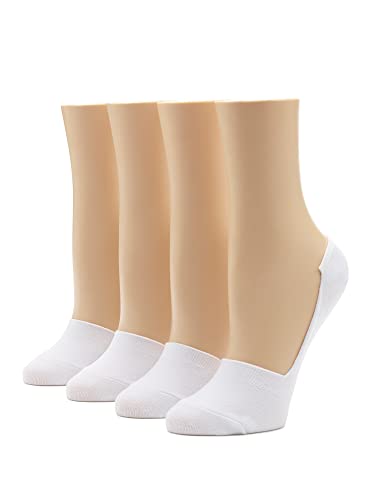 Image of HUE Women's Sneaker Liner Socks (4-Pack)