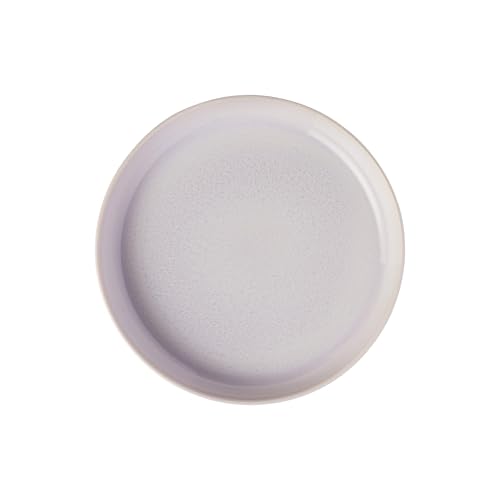 like. by Villeroy & Boch – Crafted Cotton Speiseteller 26 cm Weiß, Spülmaschinenfest, Mikrowellensicher, Teller, Geschirr Stapelbar Keramik, Essteller, Pottery-Look, Premium Porzellan