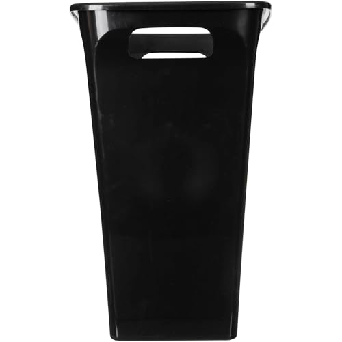 Caneca de basura de plástico abierta de 8.8 galones miniatura 2