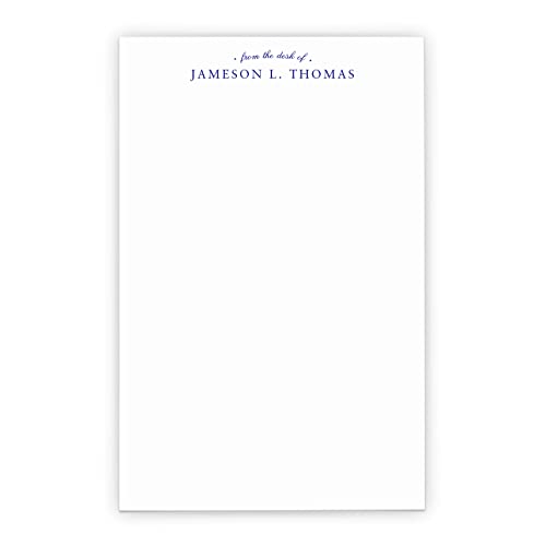 Personalized Lawyers Stationary Personalized Business Notepads for Men, Professional Career
