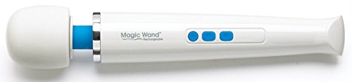 Great Gift - New Premium Rechargeable Magic Wand Original Body Wand Massager + Includes a Free 2 oz Flavored Massage Oil