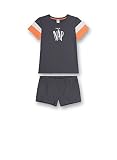 Sanetta Mädchen 245198 Pyjamaset, Slate Grey, 176