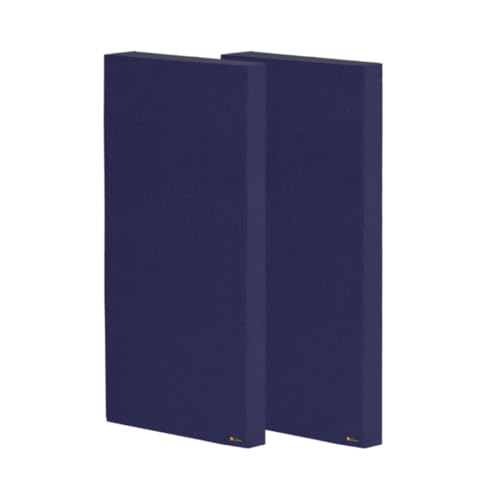 Image of Timber Acoustics Soundproofing Acoustic Panels, Rockwool Safe 'n' Silent Pro, Acoustic Room Treatment, 20 inchx40 inchx3 inch, NRC= 0.90(SET OF 2) (Dark Blue)