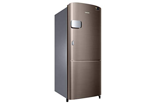 Image of Samsung 192 L 4 Star Inverter Direct Cool Single Door Refrigerator (RR20R1Y2YDX /HL, LUXE Brown)