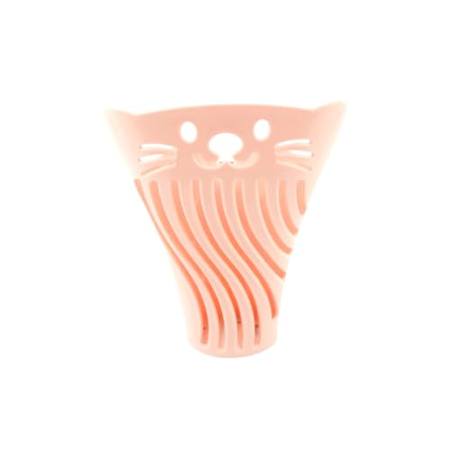 Pá Higiênica Fechada Para Caixa De Areia Gatos 17cm(rosa)