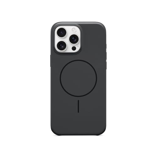 Beats Coque pour iPhone 16 Pro Max – Compatible MagSafe, Revêtement Protecteur Anti-Rayures, Design Fin, revêtement intérieur en Microfibre – Noir obscur