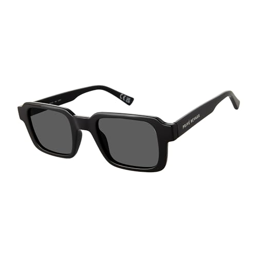 Image of Prive Revaux Fit Check Square Sunglasses - Handcrafted, Scratch & Impact Resistant Lenses, 100% UV Protection - For Men