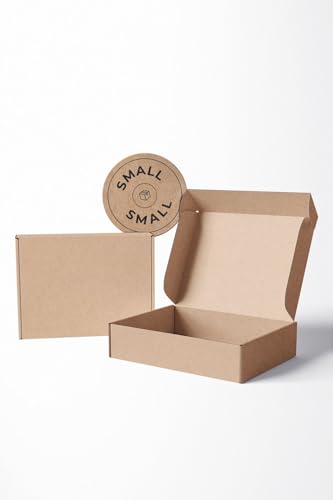 Kilitli E-Ticaret Kargo Kutusu Kraft 38x26x7 cm, 25 Adet