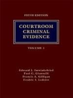 Courtroom Criminal Evidence 0327005688 Book Cover
