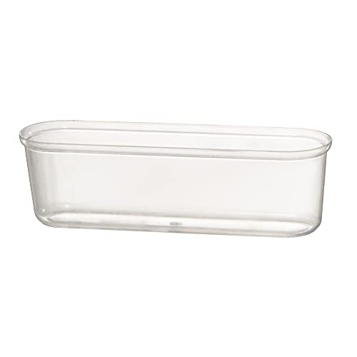 Martellato PMOCL001 Plastic Éclair Cup 5.39 Inch x 1.46 Inch x 1.61 Inch High - Pack of 100
