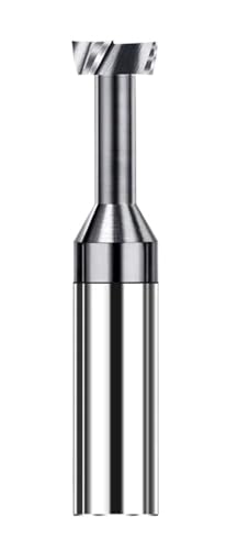Fraise en T de 2 mm à 8 mm en carbure de tungstène pour rainurage de précision