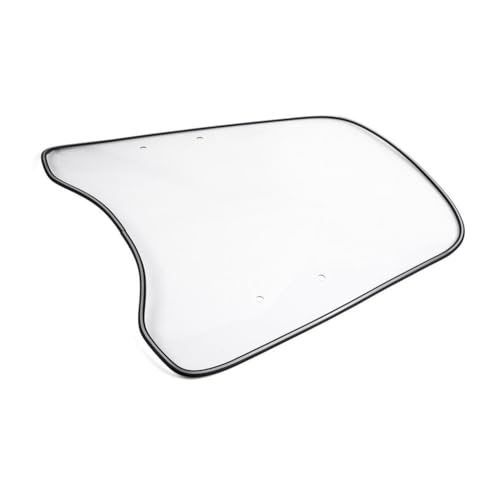 Spoiler d'extension pare-brise moto haut de gamme déflecteur clear anti-vibrations