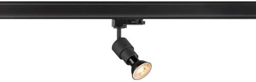 SLV PURI 2.0 BASIC - Foco de raíl para sistema de riel de 3 fases, color negro