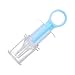 Liquid Medicine Syringe for Infant Toddler Newborns Silicone Baby Liquid Dropper Blue Liquid Medicine Syringe