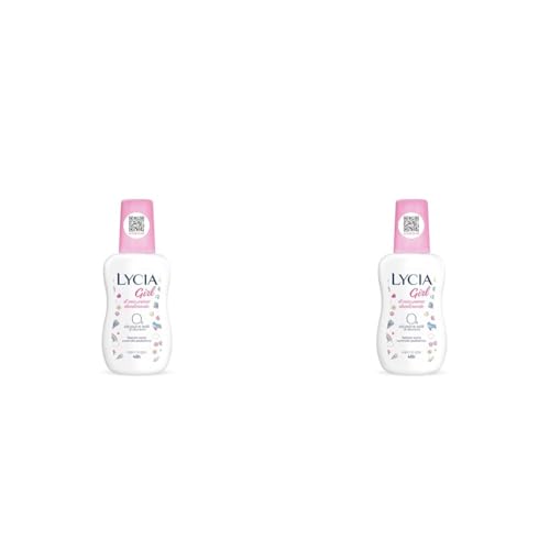 Lycia Deodorante Vapo Girl, Deodorante per Bambine e Ragazze, 75ml (Confezione da 2)