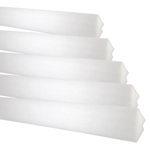 POOL Total Eckeinlagen für Ovalpool | Schutz der Innenhülle | Sanfter Kantenübergang und Schweißnahtentlastung | Verteilung des Wasserdrucks | Hohlkehle Schutzkeil Stahlwand (5,30 x 3,20 m)