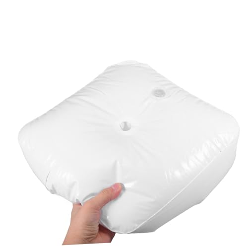ULTECHNOVO Wasserbeutel, quadratisch, 2 Stück, für Schwimmbälle, Gewichte für Ballons, Gewichte des Gewölbes, Wassergewichte, Wassergewicht, Weiß, PVC