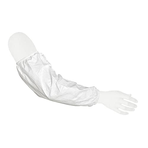 Dupont IC501BWH0001000B Tyvek IsoClean Sleeve, Universal, White (Pack of 100)