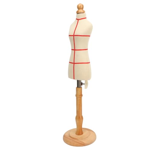 TOPINCN Damenpuppenschaufensterpuppe, Mini-Puppen-Modell-Schnürform weibliche Puppenschaufensterpuppe, Schaufensterpuppen-Körperkommode (Stil 1)