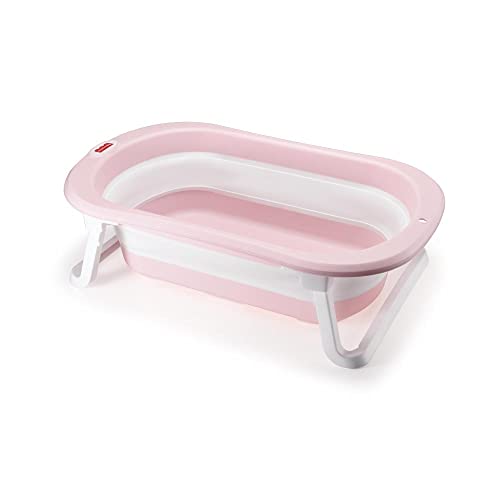 Banheira Retrátil Estampada Splish N Splash Rosa Fisher Price - BB1243