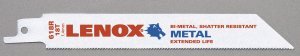 6 x 3/4 x .035 x 18TPI Bi-Metal Recip Blades 50/BX Structural Steel,Pipe,Conduit, Stainless Steel:1/16-3/16"