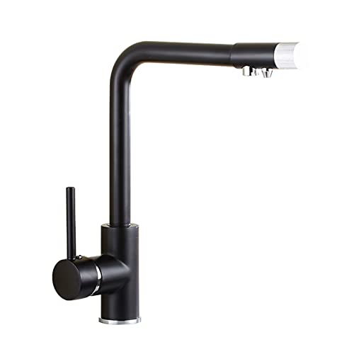 Mitigeur filtre à eau 3 voies noir pour simplifier vos recettes saines