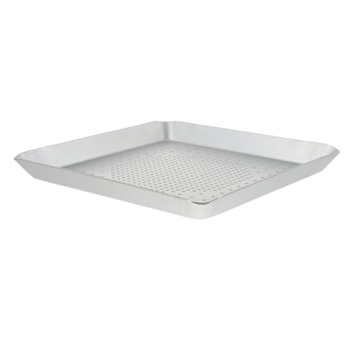 Poêle à pizza carrée en aluminium perforé de 3 mm pour la cuisson maison